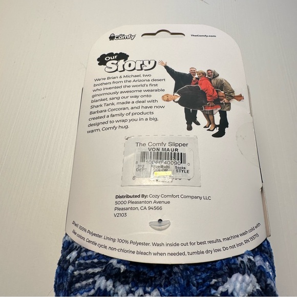 NWT THE COMFY SLIPPER SOCKS WOMEN’S SOFT COZY NON-SKID SOCKS SIZE 6-10 - Picture 5 of 8
